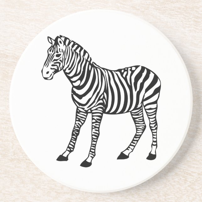 Zebra Coaster (Front)