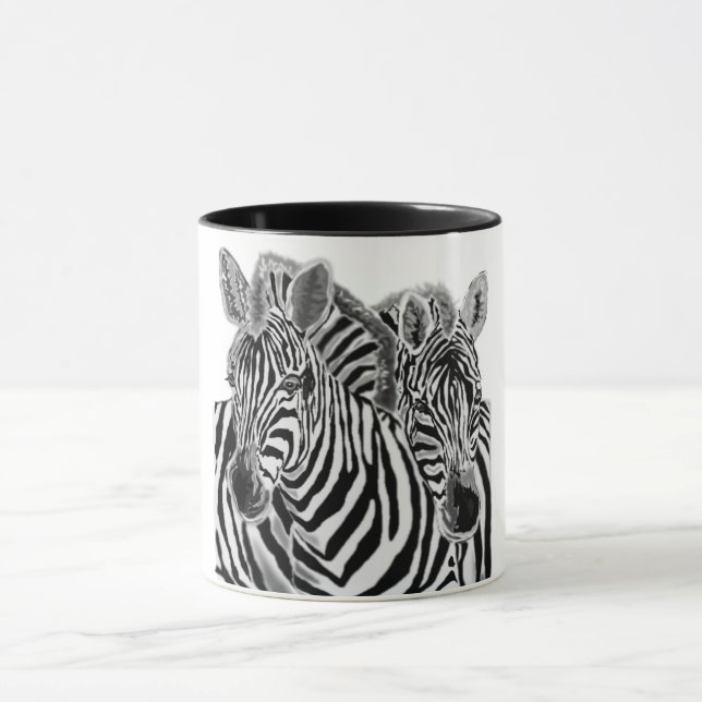 Zebra Coffee Mug (Center)
