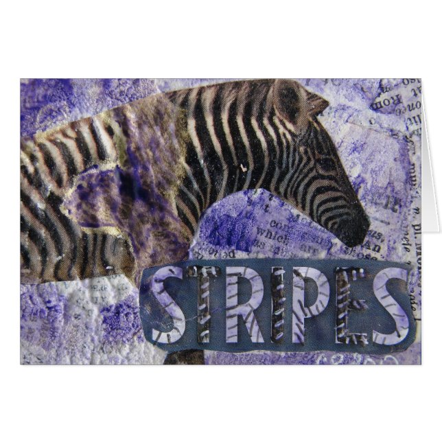 Zebra Collage (Front Horizontal)