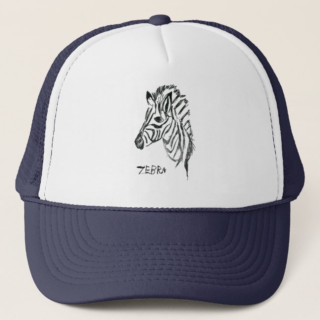 Zebra Cool Cap (Front)