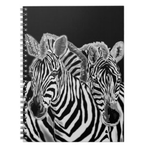 Zebra Couple Notebook
