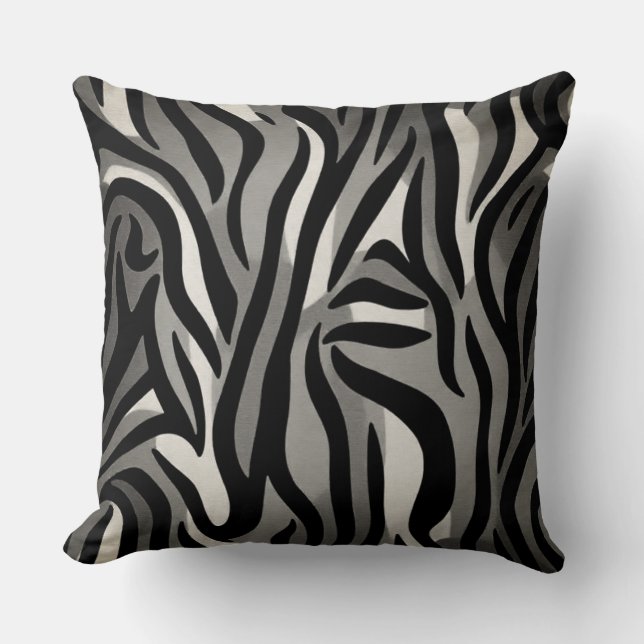 Zebra Cushion (Front)