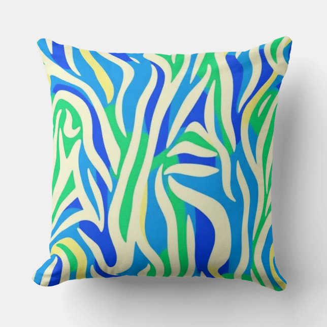 Zebra Cushion (Front)