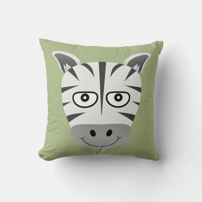 Zebra Cushion (Front)