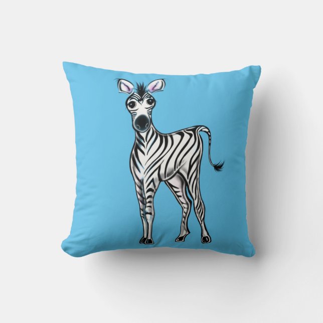 Zebra Cushion (Front)