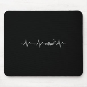 Zebra Danio Fish Heartbeat - Zebrafish Danio Rerio Mouse Mat