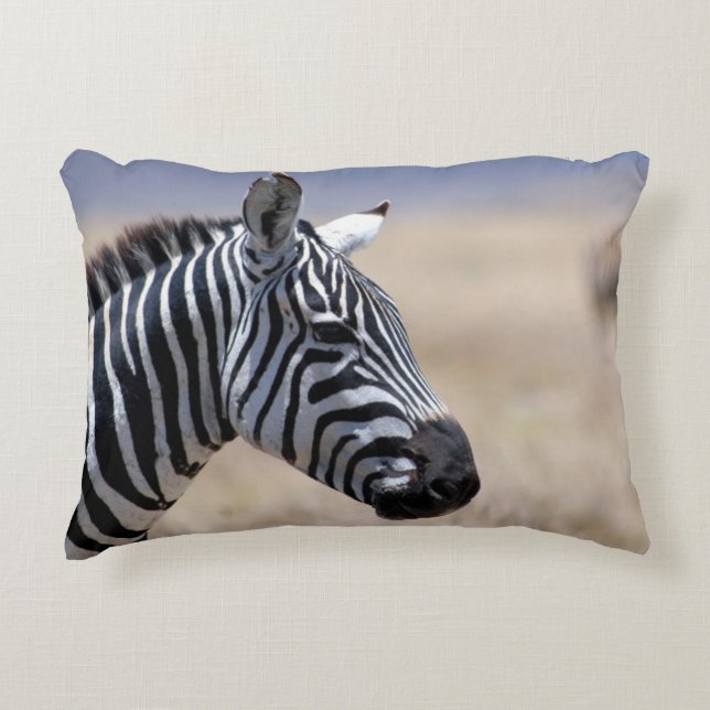 Zebra Decorative Cushion (Front)