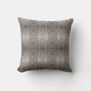 Zebra design throw pillow