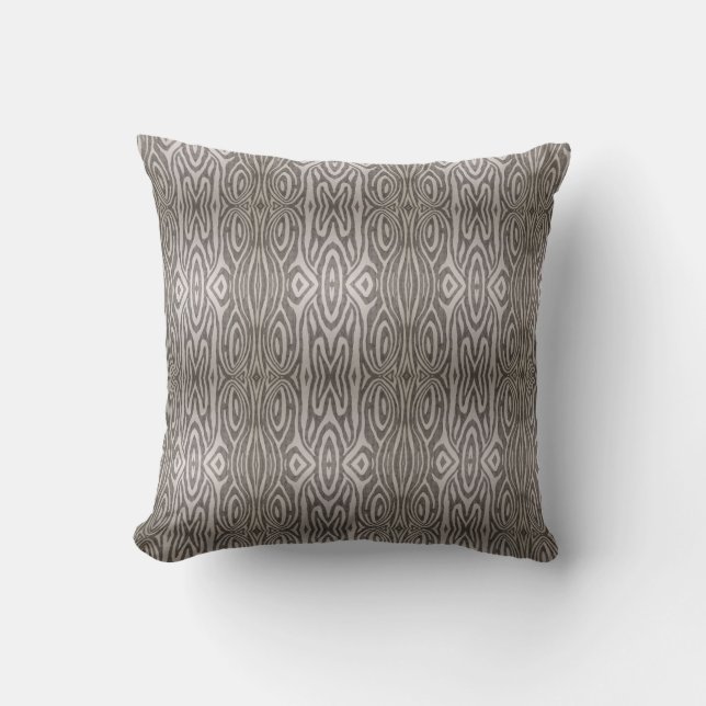 Zebra design throw pillow (Front)