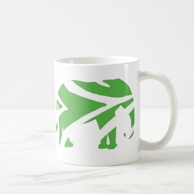 ZEBRA ELEPHANT MUG (Right)