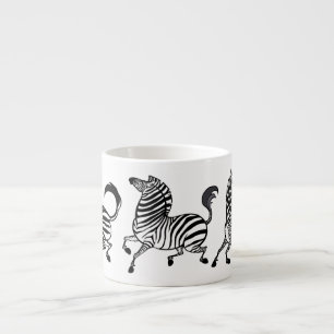 Zebra Espresso Cup