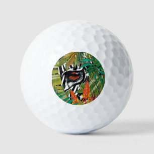 Zebra Eye Golf Balls