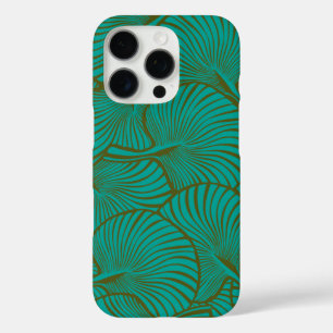 Zebra Fan Palm Hawaiian Tropical Jade Green iPhone 16 Pro Case