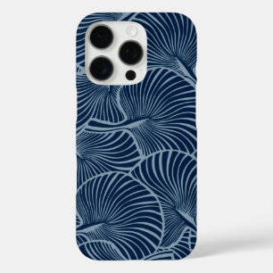 Zebra Fan Palm Hawaiian Tropical Navy iPhone 16 Pro Case