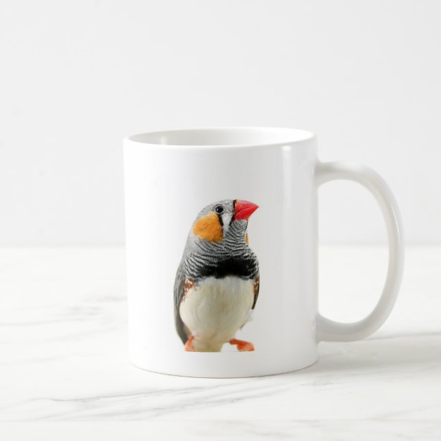 Zebra Finch Coffee Mug (Right)