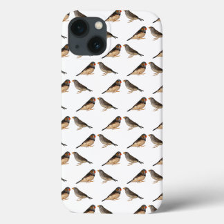 Zebra Finch Frenzy iPad Case (Choose Colour)