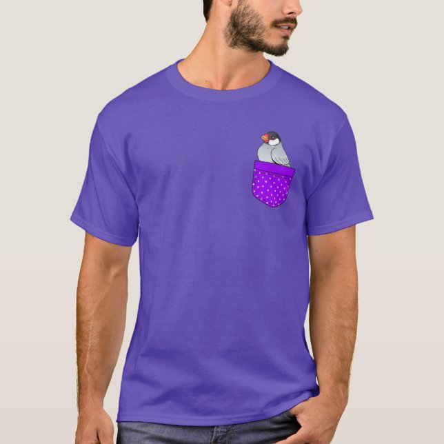 Zebra Finches LOVE Bird lovers Finches friends T-Shirt (Front)