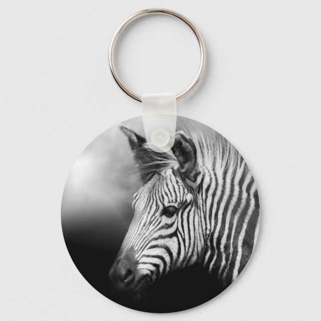 Zebra Foal Key Ring (Front)