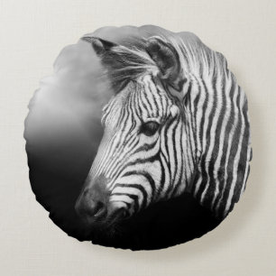 Zebra Foal Round Cushion