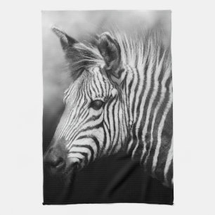 Zebra Foal Tea Towel