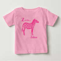 Zebra - Fuchsia and light pink