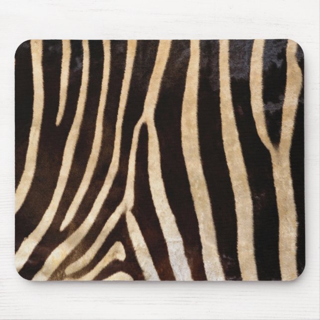 Zebra fur mouse mat (Front)