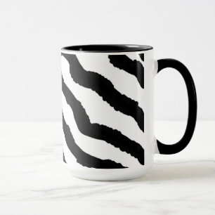Zebra Fur Print Mug