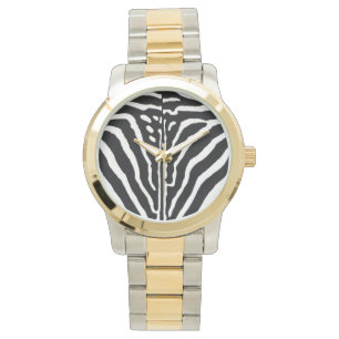 Zebra Fur Print Watch