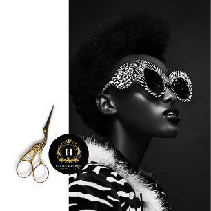 Zebra Glam Rock Star Decoupage Tissue Paper