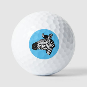Zebra Golf Balls