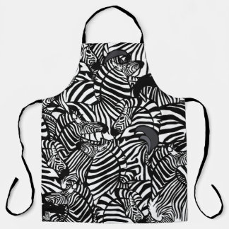Zebra Group Apron