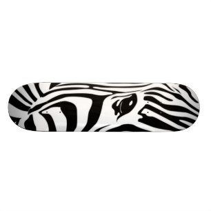 Zebra Head Skateboard