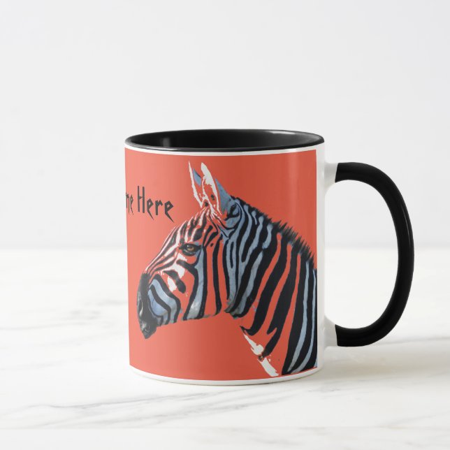 Zebra Heads Mug (Right)