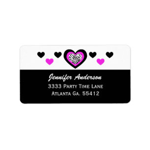 Zebra Heart: Address Labels
