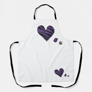 Zebra-heart Apron