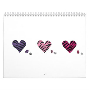 Zebra-heart Calendar