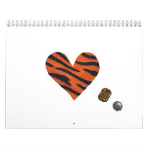 Zebra Heart Calendar