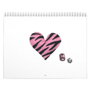Zebra-heart Calendar
