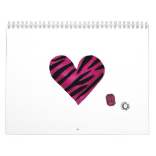 Zebra-heart Calendar