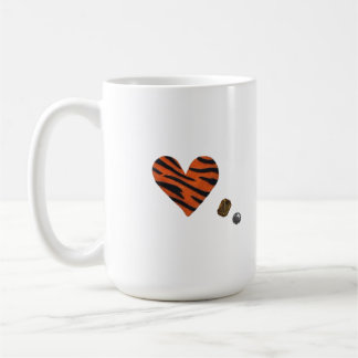 Zebra-heart Coffee Mug