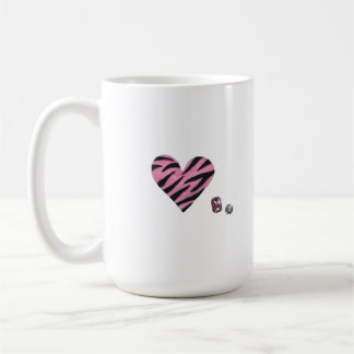 Zebra-heart Coffee Mug