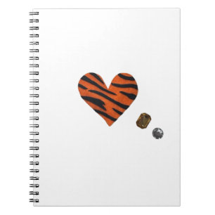 Zebra Heart Notebook