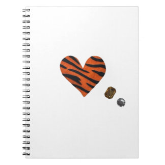 Zebra Heart Notebook
