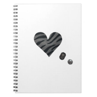 Zebra-heart Notebook