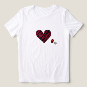 Zebra-heart Tri-Blend Shirt