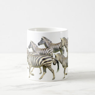 Zebra herd mug