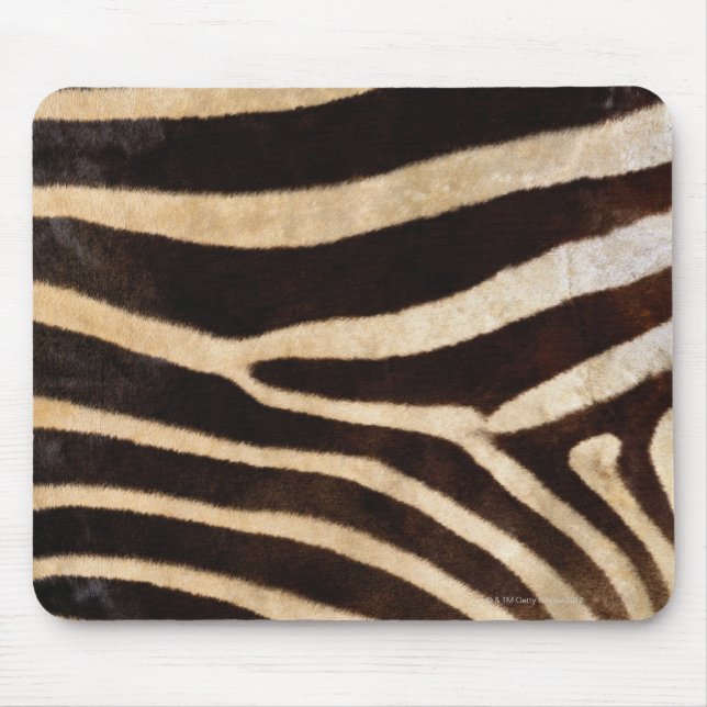 Zebra Hide 2 Mouse Mat (Front)