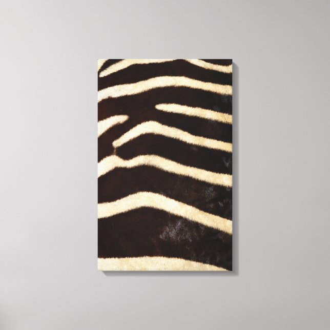 Zebra Hide Canvas Print (Front)