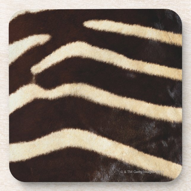 Zebra Hide Coaster (Front)