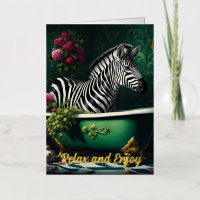 Zebra in a Bathtub Birthday